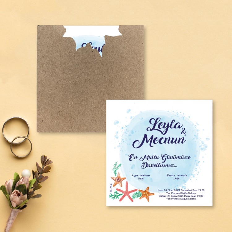 Beren Kare Davetiye 0751 - Detay Görseli 4